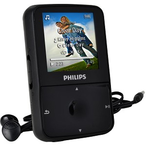 Philips GoGear ViBE 4GB USB 2.0 MP3 Digital Music/Video FM Playe - Click Image to Close